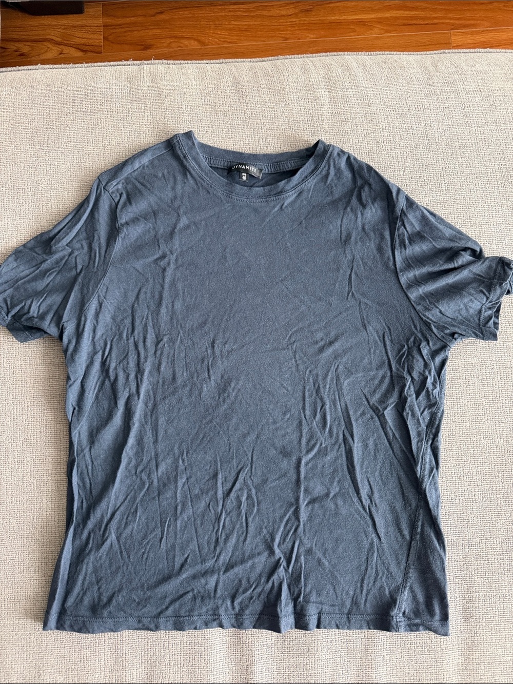 Dynamite womens petite/small t shirt in Navy